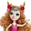 Кукла Enchantimals Лама Луэлла с любимой зверюшкой ,15 см, FRH42