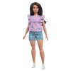 Кукла Mattel Barbie Игра с модой FBR37/FJF43 Барби Цветочные выкрутасы