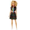 Barbie FHW86 Набор Mattel Barbie Crayola FHW85/FHW86 Набор Барби с одеждой-раскраской