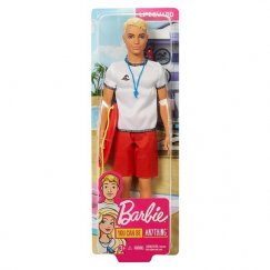 Кукла Barbie Кен Пляжный спасатель FXP04