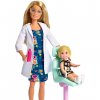 Barbie FXP16 Кукла Mattel Barbie Я могу стать FXP16 Барби Игровой набор Стоматолог