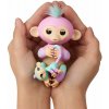 Интерактивная игрушка робот WowWee Fingerlings 3542 обезьянка Эшли с малышом