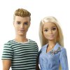 Набор Кукол Barbie Барби и Кен с щенком, 29 см и 28 см, FTB72