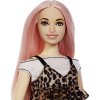 Кукла Barbie Игра с модой Пышная с розовыми волосами, FXL49