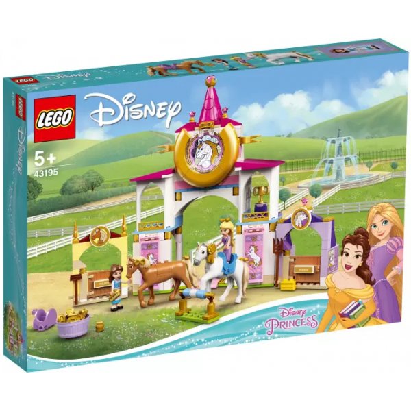 Набор Лего Конструктор LEGO Disney Princess 43195 Королевская конюшня Белль и Рапунцель