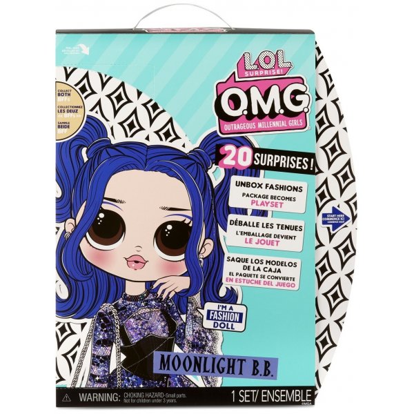 Кукла LOL Surprise! O.M.G Doll Series 4.5 Moonlight B.B.,27 см, 572794