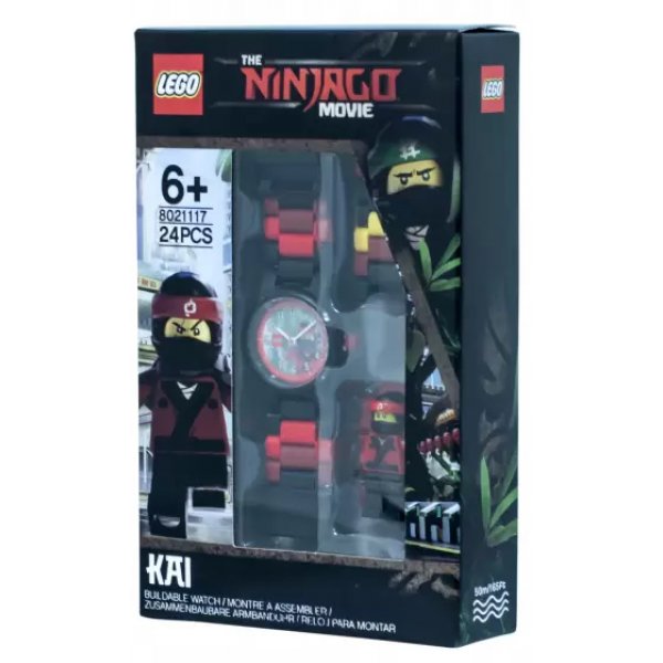 Набор Лего Наручные часы Ninjago Movie Kai с минифигуркой 8021117  (2017)