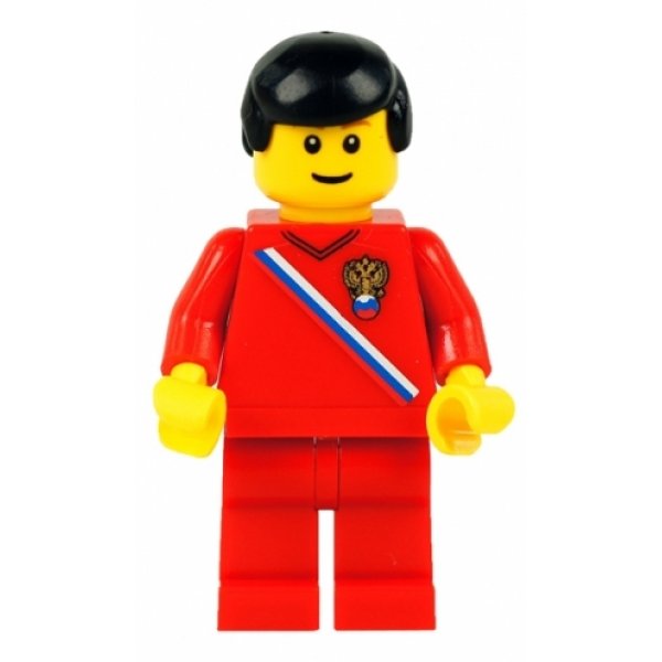 230614 Лего 230614 Минифигурка - Футболист сборной России (Lego Minifigures)