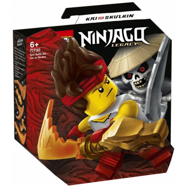 71730 Конструктор LEGO Ninjago 71730 Легендарные битвы: Кай против Скелета