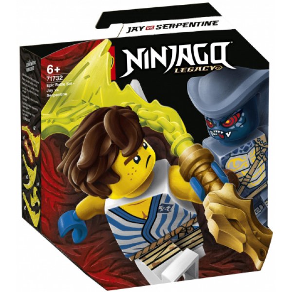 71732 Конструктор LEGO Ninjago 71732 Легендарные битвы: Джей против воина-Серпентина
