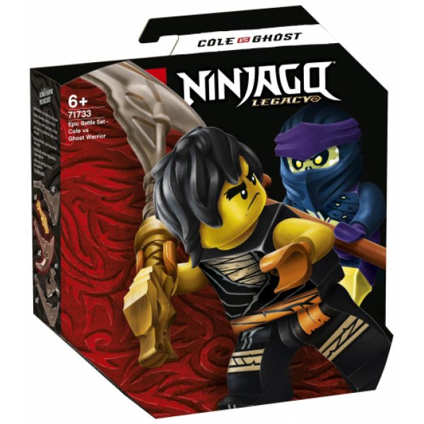 71733 Конструктор LEGO Ninjago 71733 Легендарные битвы: Коул против Призрачного Воина