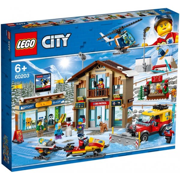 60203 Конструктор LEGO City 60203 Горнолыжный курорт