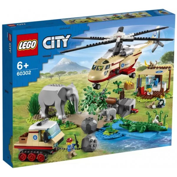 60302 Конструктор LEGO City 60302 Операция по спасению зверей