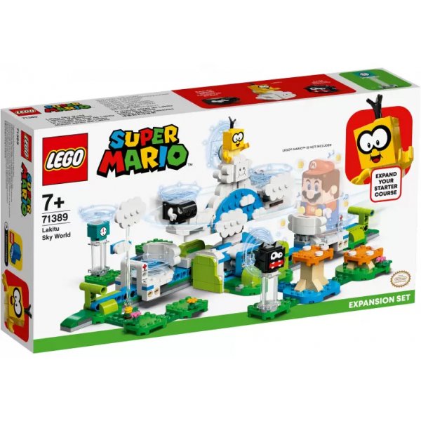 71389 Конструктор LEGO Super Mario 71389 Дополнительный набор Небесный мир лакиту