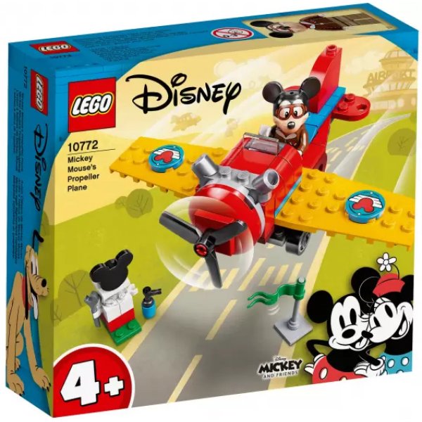 10772 Конструктор LEGO Mickey and Friends 10772 Винтовой самолет Микки