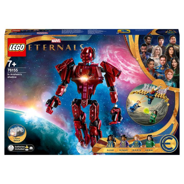 Набор Лего Конструктор LEGO Marvel Super Heroes 76155 Вечные перед лицом Аришема