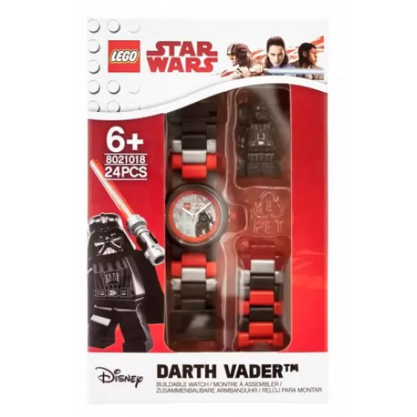 8021018 Lego Часы наручные аналоговые Star Wars Dart Vader 8021018