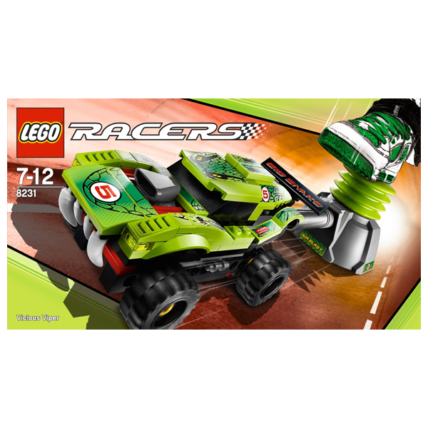 8231 Конструктор LEGO Racers 8231 Ядовитый Вайпер
