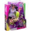 Кукла Barbie Extra с переплетенными резинками хвостиками, 29 см, GXF10