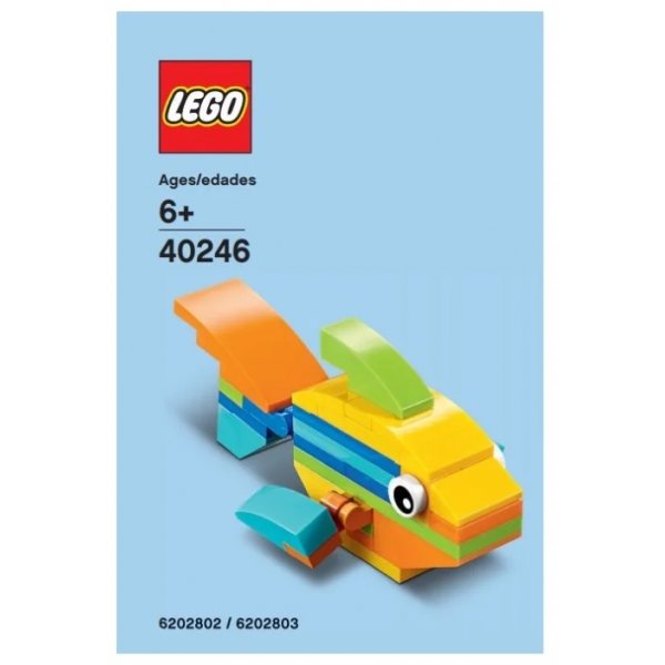 40246 Конструктор LEGO Promotional 40246 Радужная рыба