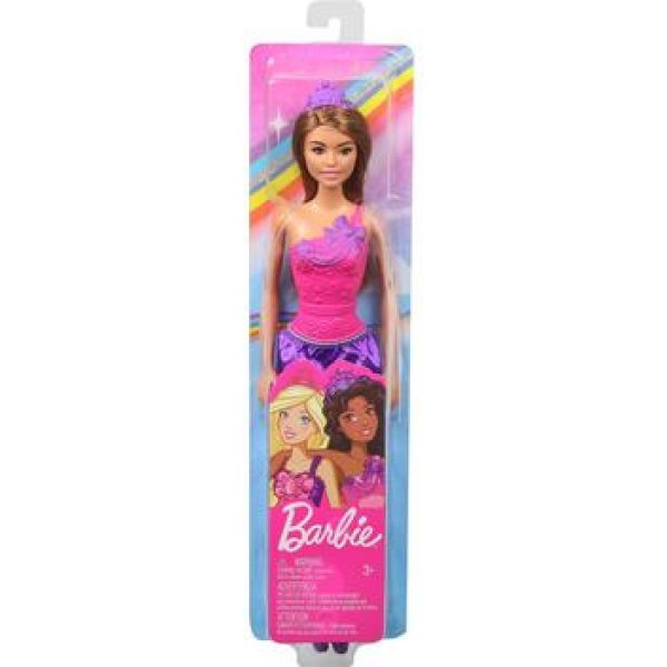 Кукла Barbie Принцесса Брюнетка, 29 см, GGJ95