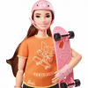 Кукла Barbie Олимпийская спортсменка Скейтбординг, 30 см, GJL78