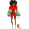 Кукла Barbie Extra Doll #1 in Rainbow Coat with Pet Poodle, GVR04