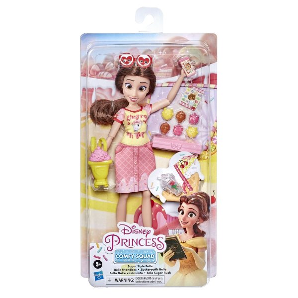 E8405/E8394 Кукла Disney Princess Белль с аксессуарами Комфи