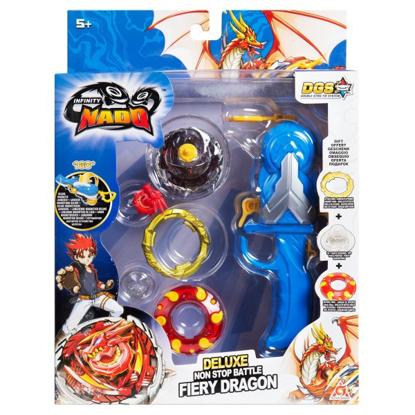 37704 Игровой набор Alpha Toys Infinity Nado Fiery Dragon 37704