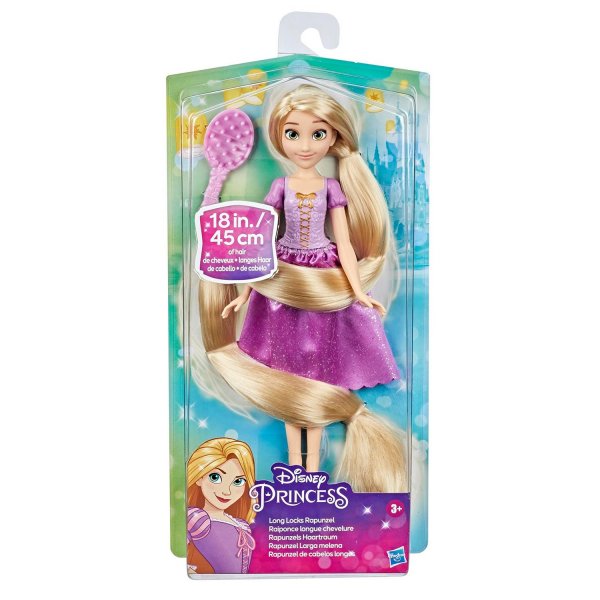 F1057 Кукла Hasbro Disney Princess Рапунцель Локоны, 18 см, F1057