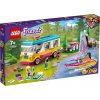 Набор лего - Конструктор LEGO Friends 41681 Лесной дом на колесах и парусная лодка