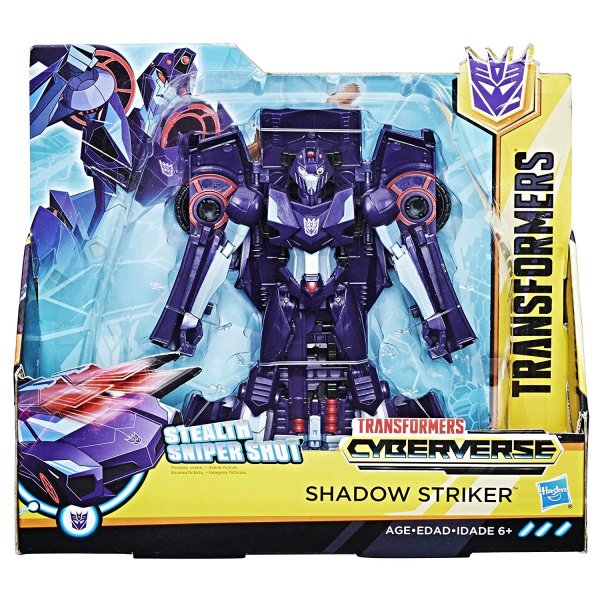 TRANFORMERS E1910 Трансформер Hasbro Transformers Cyberverse ультра класс тень Ultra Class Shadow Striker