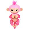 FINGERLINGS 3764M Интерактивная обезьянка РОЗА (розовая),12 см