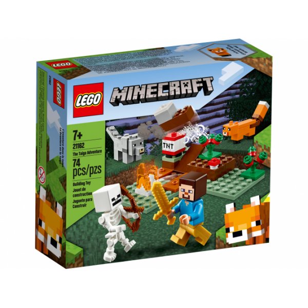 21162 LEGO Minecraft 21162 Конструктор Приключения в тайге