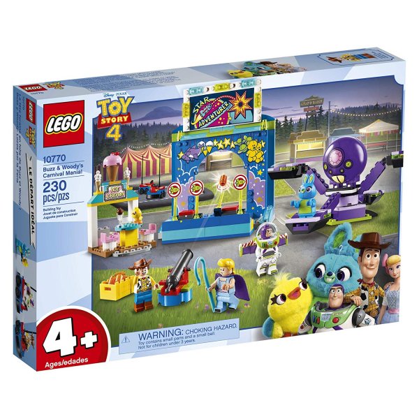 10770 Конструктор LEGO Toy Story 10770 Парк аттракционов Базза и Вуди