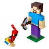 21148 Конструктор LEGO Minecraft 21148 Стив с попугаем