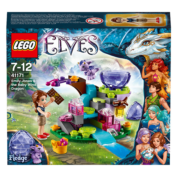 41171 LEGO Elves Эмили Джонс и дракончик Ветра
