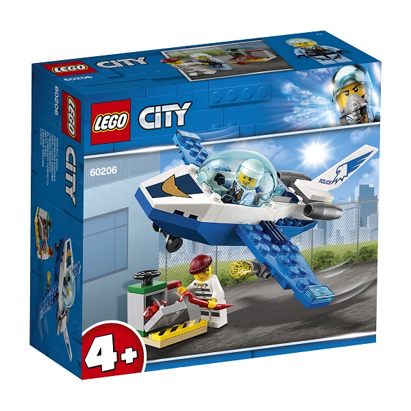 60206 Конструктор LEGO City 60206 Патрульный самолёт