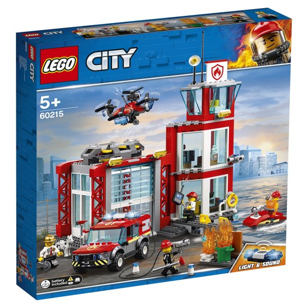 60215 Конструктор LEGO City Fire Пожарное депо 60215