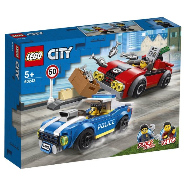 60242 Конструктор LEGO City 60242 Арест на шоссе