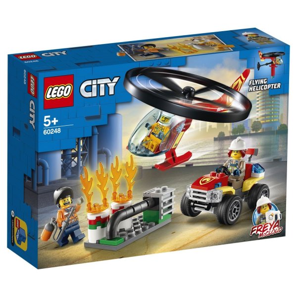 60248 Конструктор LEGO City 60248 Пожарный спасательный вертолёт