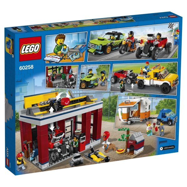 Конструктор Lego City 60258 Конструктор LEGO City Nitro Wheels Тюнинг-масте...