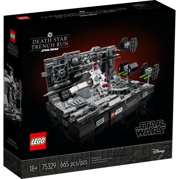 Конструктор LEGO Star Wars Death Star Trench Run Diorama 75329