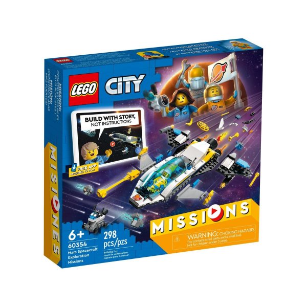 60354 Конструктор LEGO City Mars Spacecraft Exploration Missions 60354