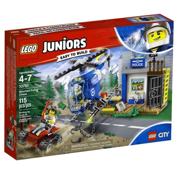 Набор Лего Конструктор LEGO Juniors 10751 Погоня горной полиции