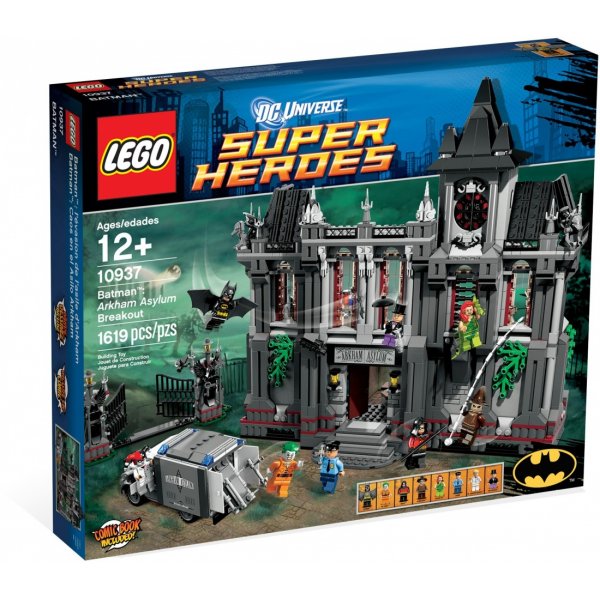 10937 LEGO DC Super Heroes 10937 Раскрытие убежища в Аркхеме