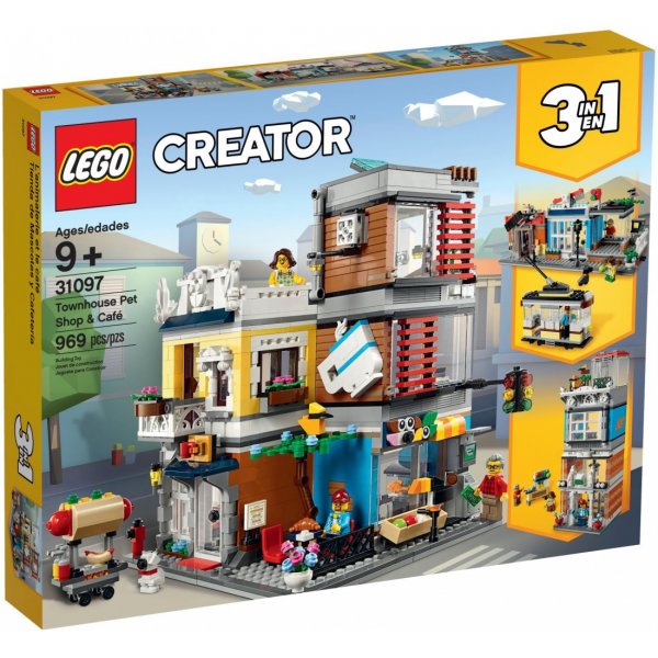 31097 LEGO Creator 31097 Зоомагазин и кафе в центре города