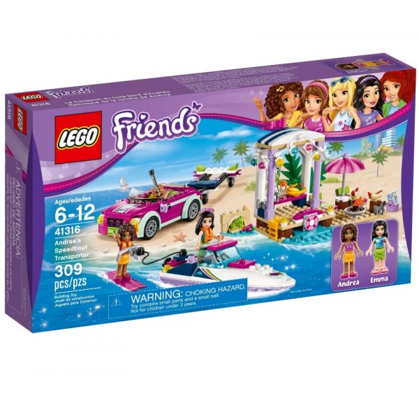41316 LEGO Friends 41316 Скоростной катер Андреа