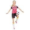 Кукла Barbie Безграничные движения Футболистка Блондинка, 29 см, DVF69
