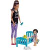 Игровой набор Barbie Skipper Babysitters Inc.Няня Скиппер, кроватка для малышки, GHV88